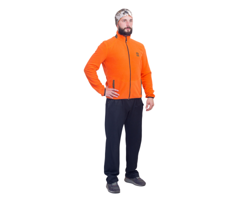 Куртка мужская Трофей / флис / оранжевый